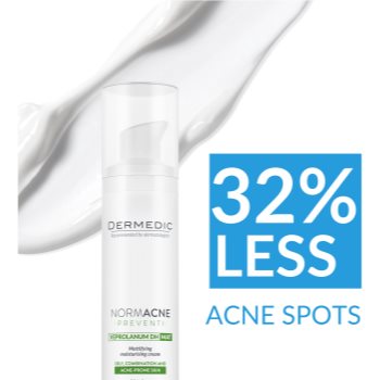 Dermedic Normacne Preventi crema hidratanta matifianta pentru ten gras și mixt - imagine 3